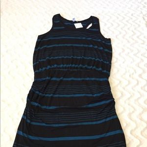 Halogen Striped Blouson Dress 🔥Final Sale🔥